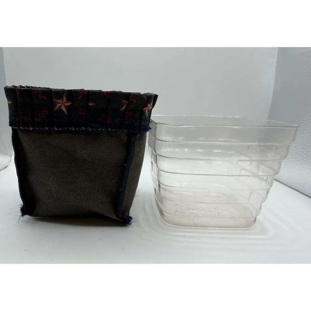 Longaberger 1993 Inaugural Basket w Liner & Protector Signed 5x5x8